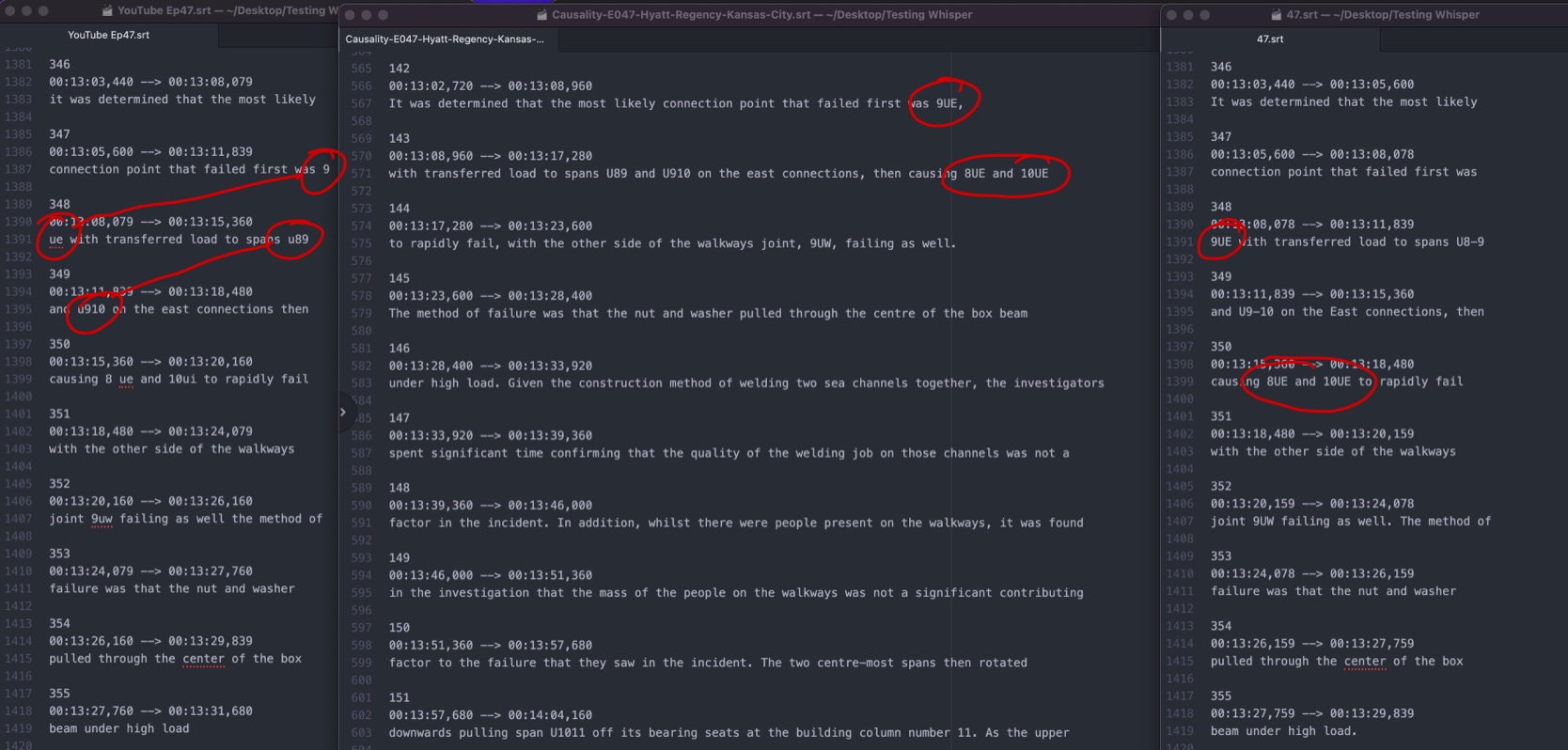 Whisper Comparison Whisper Comparison 4